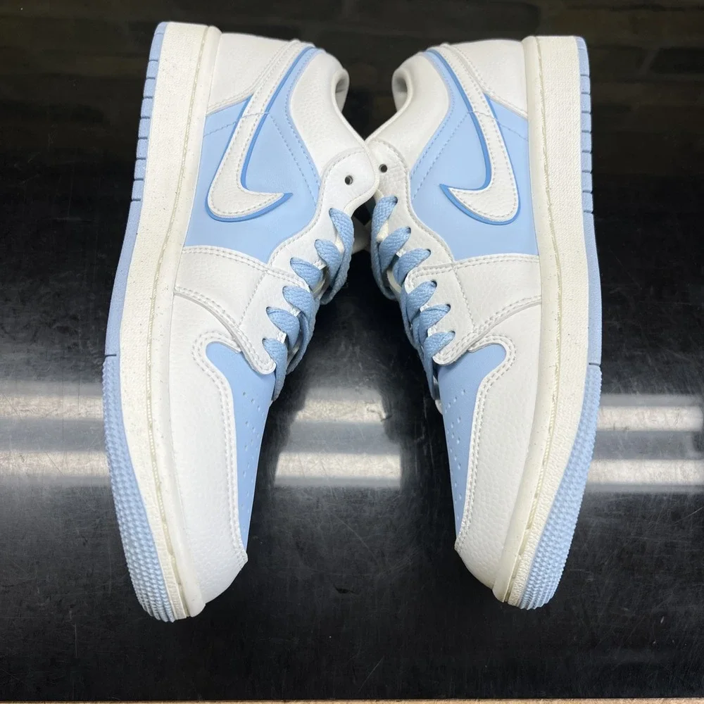 Womens Size 8 - Nike Air Jordan 1 Low SE Reverse Ice Blue DV1299-104
